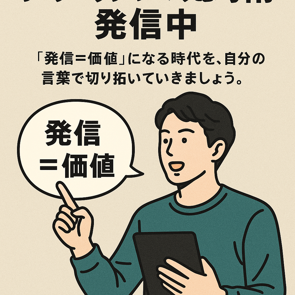 フリーランス思考術 / 情報発信の力 / 自分ブランドの構築 / 価値を生み出す発信法