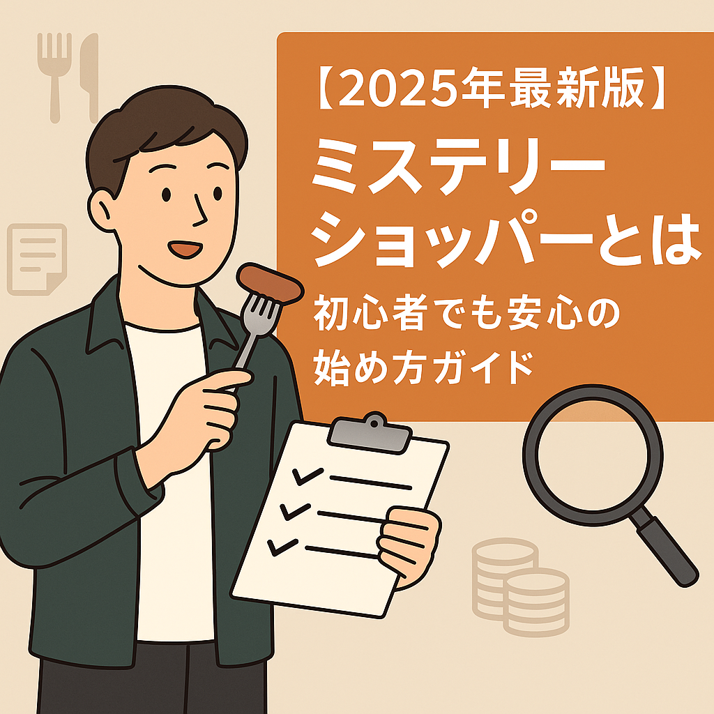 「食事して稼ぐ」ってホント？ 話題の副業「ミステリーショッパー」を徹底解説！